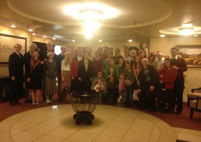 Williamses Caroling 12 23 12