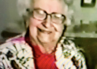 Florence in Video at 85 years old