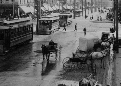 Downtown SLC in 1890s