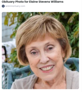 Obituary Photos Elaine